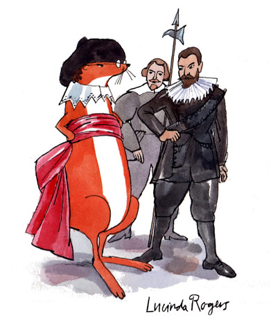 lucinda rogers the weasel independent magazine illustration