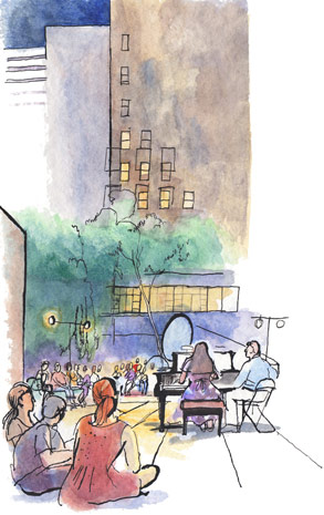 lucinda rogers drawing illustration new yorker new york moma music 