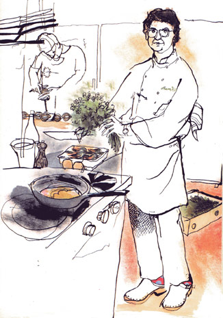 lucinda rogers restaurant illustration shaun hill